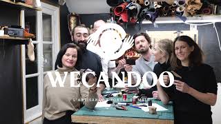 Wecandoo  Hagop Artisan Maroquinier  Paris [upl. by Auqenahc]