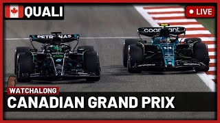 F1 Live  Canadian GP Qualifying Watchalong  Live timings  Commentary [upl. by Dove]