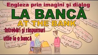 Sa invatam engleza  LA BANCAAT THE BANK  Lets Learn English [upl. by Verney513]