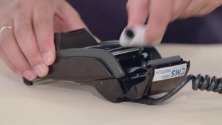 How to change a paper roll Payment Terminal iCT250 [upl. by Aynekal]