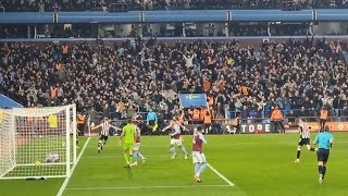 LIMBS IN THE AWAY END AS VILLA LOSE FIRST GAME IN 18 AT HOME Aston villa vs Newcastle vlog [upl. by Bianca]