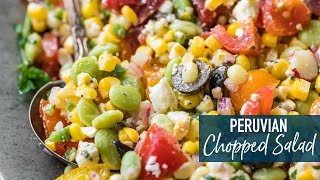 Peruvian Chopped Salad [upl. by Norah]