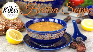 Harira Suppe sehr lecker und einfach  marokkanische Fastensuppe  Ramadan Rezept  Suppe  2 [upl. by Lamprey]