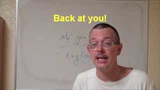 Learn English Daily Easy English Expression 0351 Back at you [upl. by Arjun]