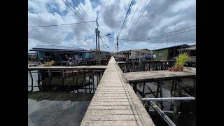 LABUAN VACATION  KAMPUNG AIR PATAU PATAU 2 WATER VILLAGE [upl. by Iuq]