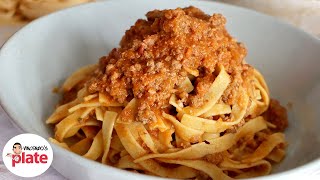 How to Make BOLOGNESE SAUCE like an Italian [upl. by Yrelav]