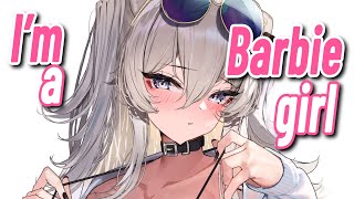 Nightcore  Barbie Girl Lyrics [upl. by Mina]