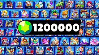 Combien COÛTE mon COMPTE ULTRA RARE  💵 🔥 jai acheté TOUS les SKINS du JEU Brawl Stars [upl. by Dirgis]