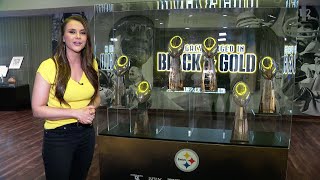 Steelers legacy celebrated in new exhibit at Pro Football Hall of Fame [upl. by Morrell]