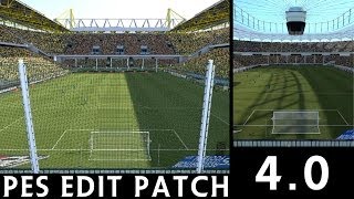 TTB PES 2014  PES EDIT PATCH 40  Signal Iduna Park Arena Nationala amp More [upl. by Fesuy]