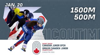 DAYJOUR 1  2024 Canadian Junior Short Track Open [upl. by Baylor]