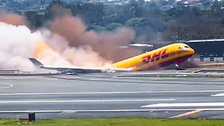 10 Worst Plane Landing Fails [upl. by Neemsaj]