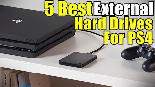 Best External Hard Drives for PS4 [upl. by Nielson486]