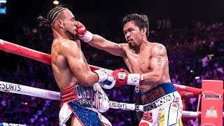 Manny Pacquiao Drops Keith Thurman in Round 1  July 20 2019 [upl. by Fita]