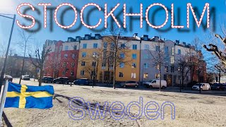 【円形のアパートを散歩しながら…】stockholm 292 癒しの空間ストックホルム｡ Lägenheter i en cirkel [upl. by Diehl]