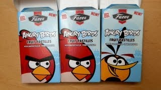 Angry Birds Fruit Pastilles by Fazer [upl. by Boak]