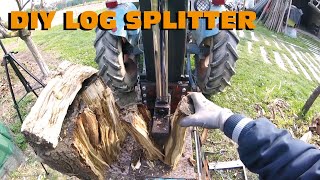 SPACCALEGNA FAI DA TE  DIY LOG SPLITTER [upl. by Rockefeller]