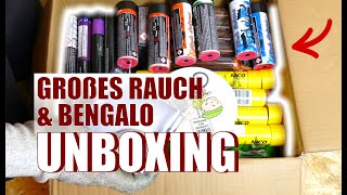 MEGA Rauch und Bengalo UNBOXING  Pyro Special [upl. by Asreht]