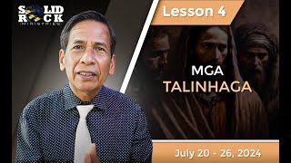 Mga Talinhaga  Q3L4  Tagalog Sabbath School Lesson 2024 [upl. by Zales]