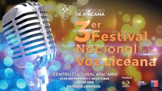 3er Festival Nacional de la Voz Liceana  FINAL [upl. by Nnywg]