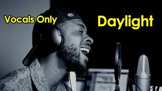 David Kushner  Daylight Vocals Only Rhamzan Days [upl. by Aneliram]