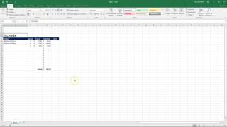 STM  Begroting maken in Excel  Deel 2  Basis Opmaak [upl. by Euv478]