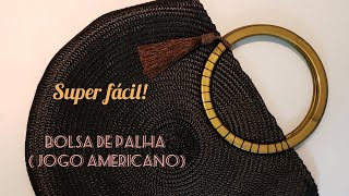 Bolsa de palha  Super fácil [upl. by Bartosch]