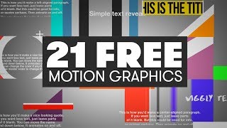 How to Install Motion Graphics Templates MOGRTS in Premiere Pro [upl. by Bidget861]