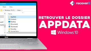 Comment restaurer et récupérer le dossier AppData manquant sur Windows 10 [upl. by Ronny]