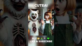 The beautiful cats transformation into a zombie What happens to the girl 🙀🧟‍♂️🍭💚kitten ai [upl. by Atselec]