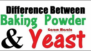 Difference Between Baking Powder amp Yeast യീസ്റ്റും ബേക്കിംഗ് പൗഡറും തമ്മിലുള്ള വ്യത്യാസം [upl. by Longerich605]