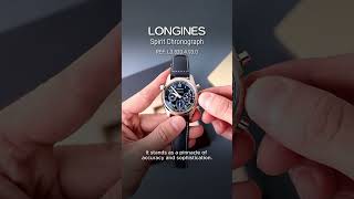 Longines Spirit Chronograph  Precision Watches  Authorized Longines Retailer watch watchmania [upl. by Assile]