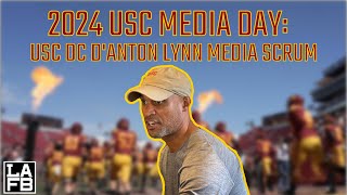 2024 USC Media Day USC DC D’Anton Lynn Media Scrum [upl. by Angel256]