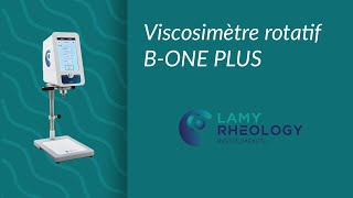 Viscosimètre rotatif BONE PLUS LAMY RHEOLOGY® [upl. by Enitnelav]