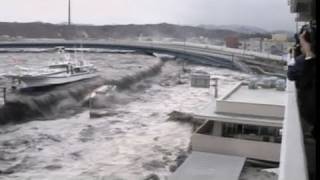 Japan Earthquake Shocking New Tsunami Video 031411 [upl. by Eirotal620]