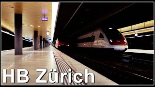 Der schönste Untergrundbahnhof der Schweiz Hauptbahnhof Zürich Löwenstrasse [upl. by Annail]