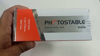 Photostable insta Spf 40 Sunscreen Gel  Photostable insta Sunscreen Gel Uses Benefits Review Hindi [upl. by Jadd540]