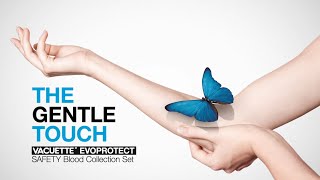 VACUETTE® EVOPROTECT Safety Blood Collection Set Handling [upl. by Aneliram]