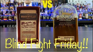 Woodinville Bourbon Finished in Port vs Bernheim Wheat Whiskey Blind Fight Friday [upl. by Ewolram]