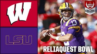 ReliaQuest Bowl Wisconsin Badgers vs LSU Tigers  Full Game Highlights [upl. by Dickie]