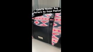 Colette Bowler Bag By Kaya Papaya Designs [upl. by Patterman163]