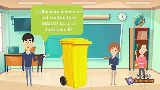 La raccolta differenziata spiegata ai bambini [upl. by Rotow]