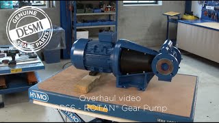 DESMI Overhaul Video GP66 ROTAN® Gear Pump [upl. by Alegre]