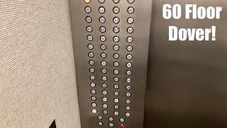 Epic 60 Floor Dover Traditional Traction Elevators  Cityplex Tower  Tulsa OK [upl. by Anait]