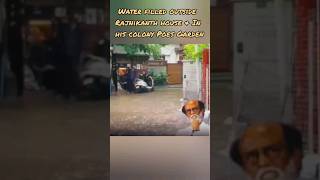 Water filled outside  Poes Garden  Rajnikanth House  Chennai trending viralshort shorts news [upl. by Eicak]