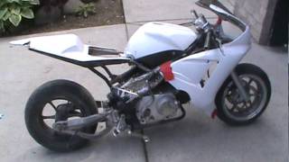 x6 and x7 Pocket Bike Walk Around Parts For Sale Check Description [upl. by Attenohs]