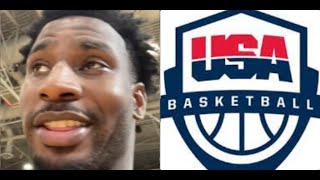 Jaren Jackson Jr was named the best player in Team USA basketball camp by his peers [upl. by Stila]