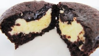 How to make Self filled Chocolate Cream Cheese Cupcake cake recipe for [upl. by Anhavas423]