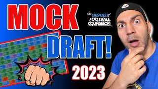 First 6 Rounds SOLVED Fantasy Football Mock Draft 2023 [upl. by Getter]