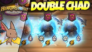 The DOUBLE CHAD Start Always Wins ft Purple  Firebat Hearthstone Battlegrounds [upl. by Larret941]